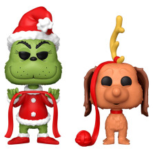 Blister 2 figuras POP The Grinch - Grinch & Max